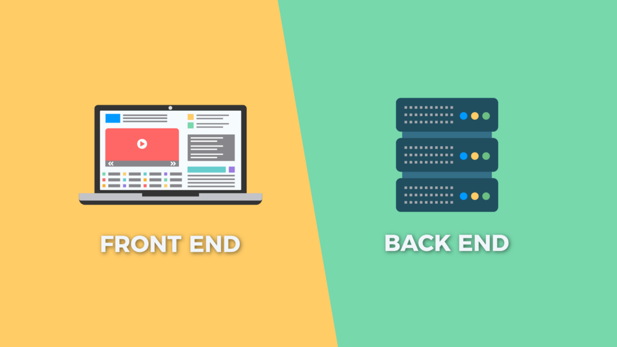 FRONT-END AND BACK-END EXPLAINED IN 5 STEPS